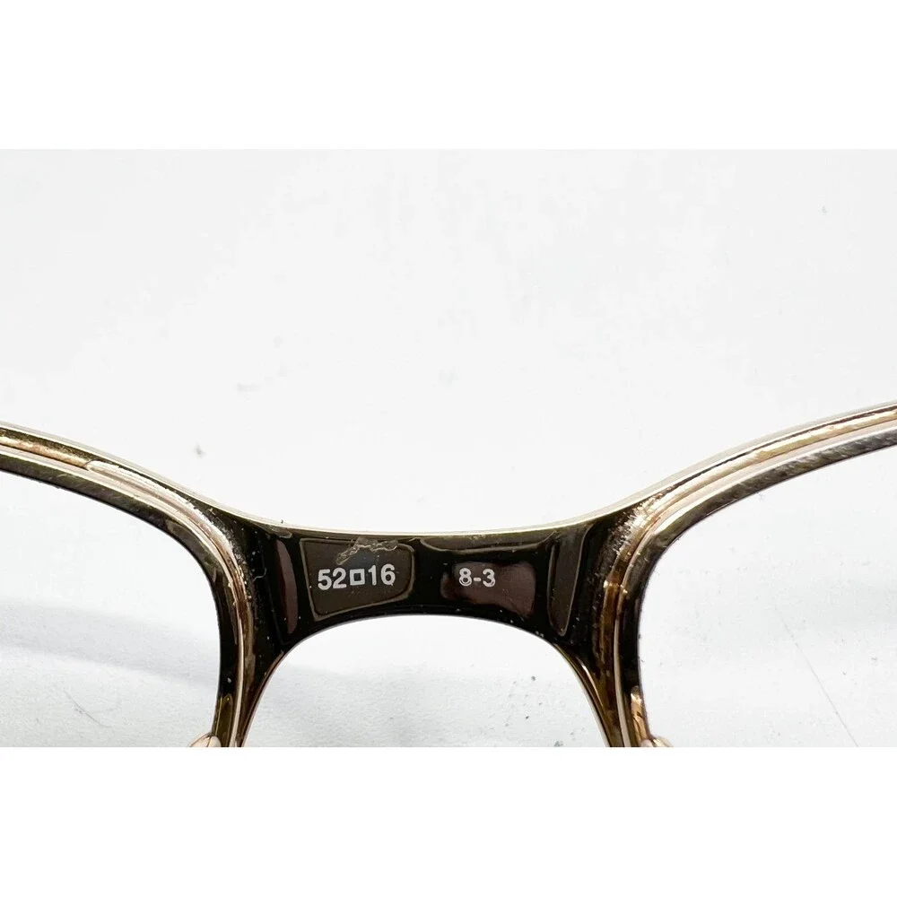 Banana Republic Eyeglass Frames Womens Purple Gold Mabel 1JZ 52-16-130 Small